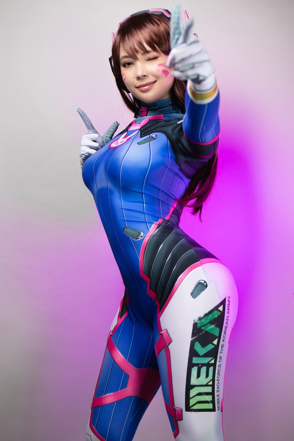 【网络红人】Virtual Geisha大尺度Cosplayer《D.Va》