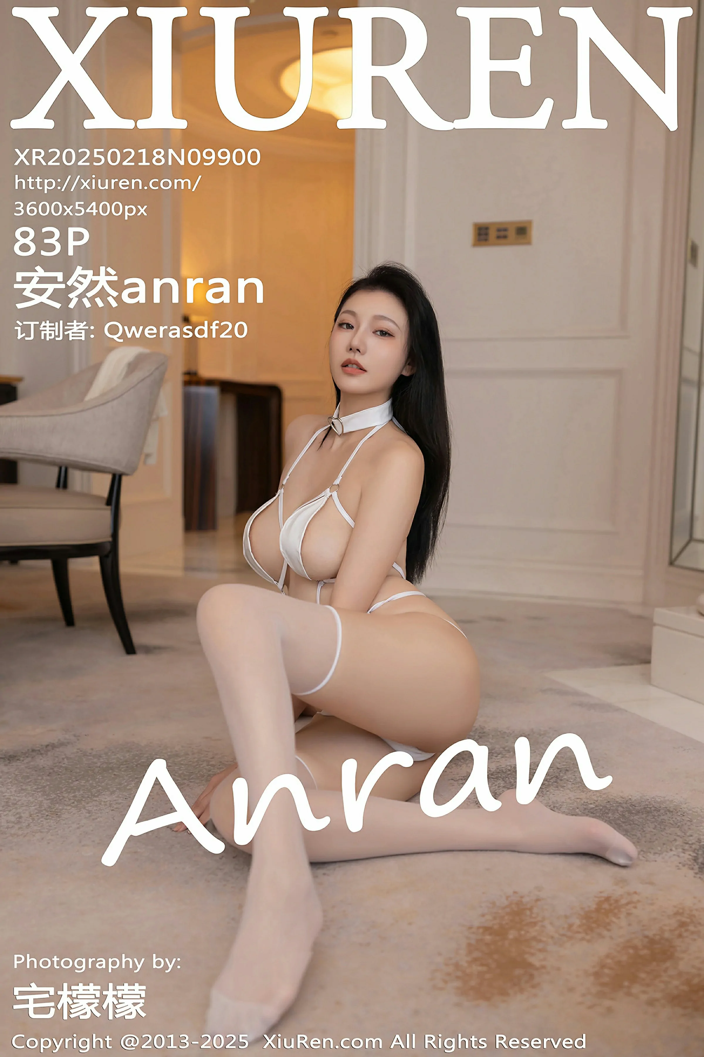 [XiuRen秀人网] 2025.02.18 No.9900 安然anran-绅士图