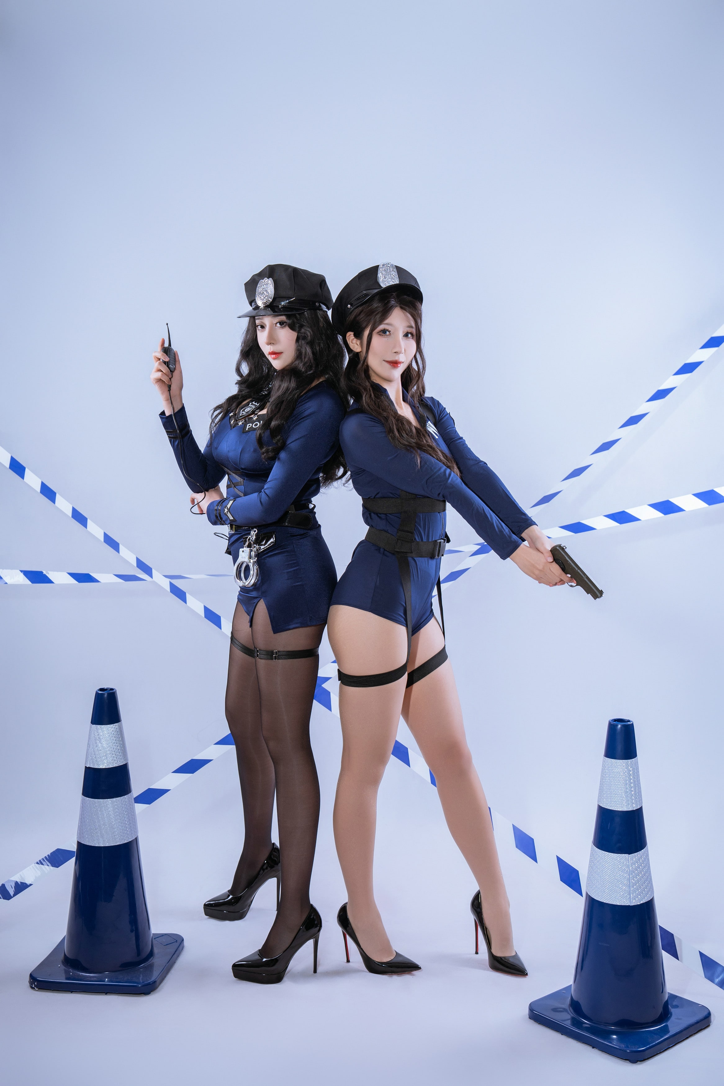 奈汐酱nice &云溪溪 – 奶桃桃 限制区 [73P]