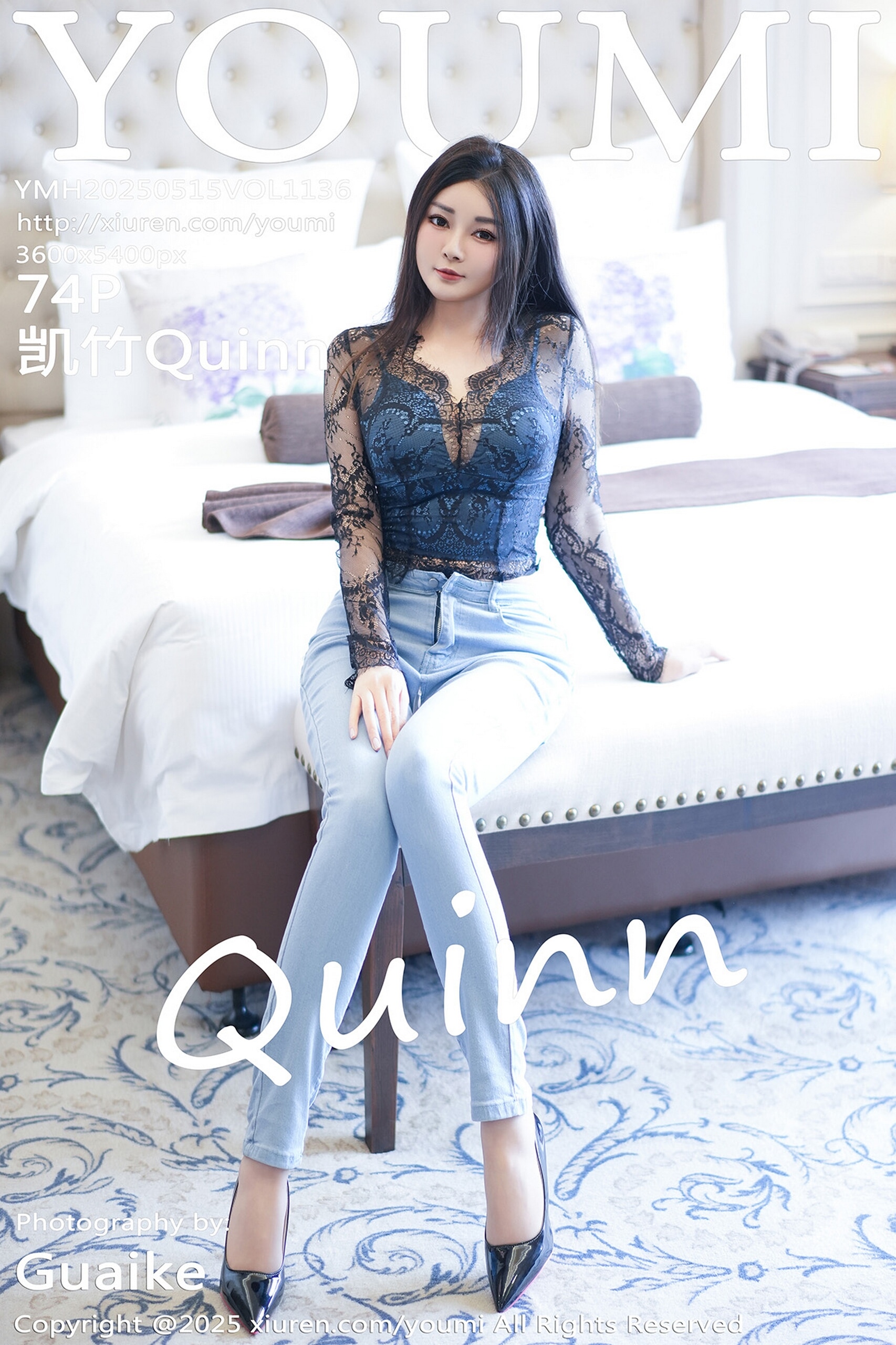[YOUMI尤蜜荟] 2025.05.15 VOL.1136 凯竹Quinn [75P]