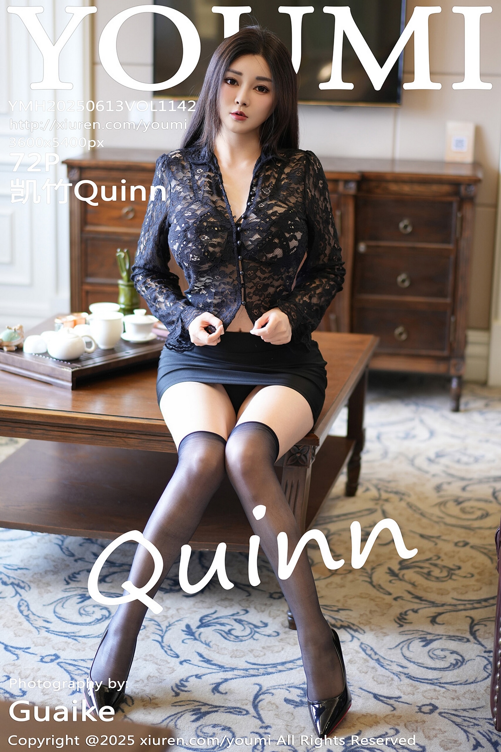 [YOUMI尤蜜荟] 2025.06.13 VOL.1142 凯竹Quinn [72P]